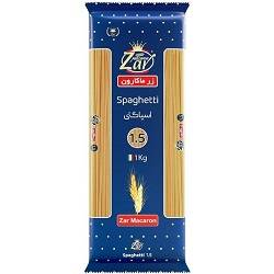 زرماکارون اسپاگتی 1000گرم  قطر 1.5